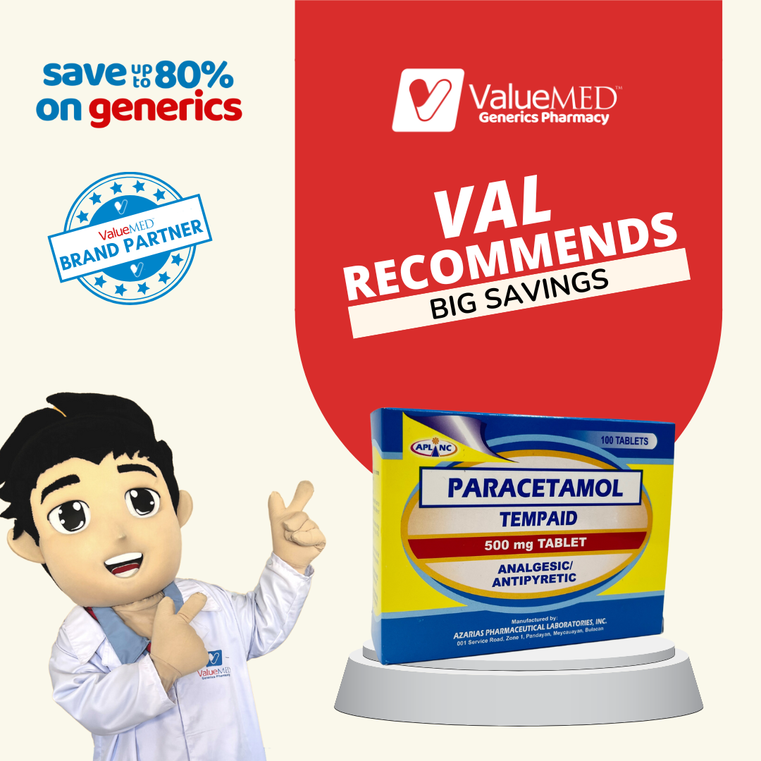 VAL RECOMMENDS Paracetamol